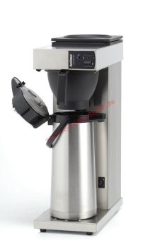 Animo Excelso Tp Gewerbekaffeemaschine mit Pumpthermoskanne 2,1 Liter (Innenbehälter aus Glas) 